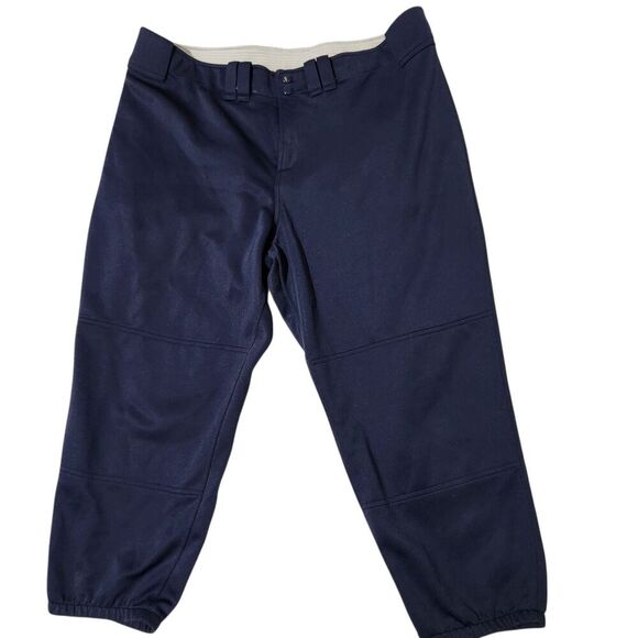 Mizuno Performance softball pants For Women's Size XXL Navy Blue Color - Picture 1 of 11